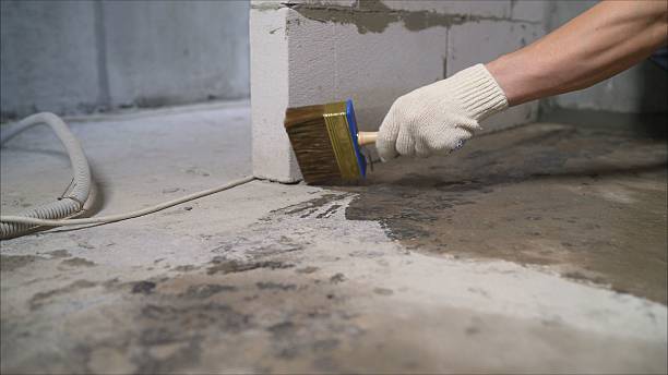 Crawl space vapor barrier installation in Norwich, KS